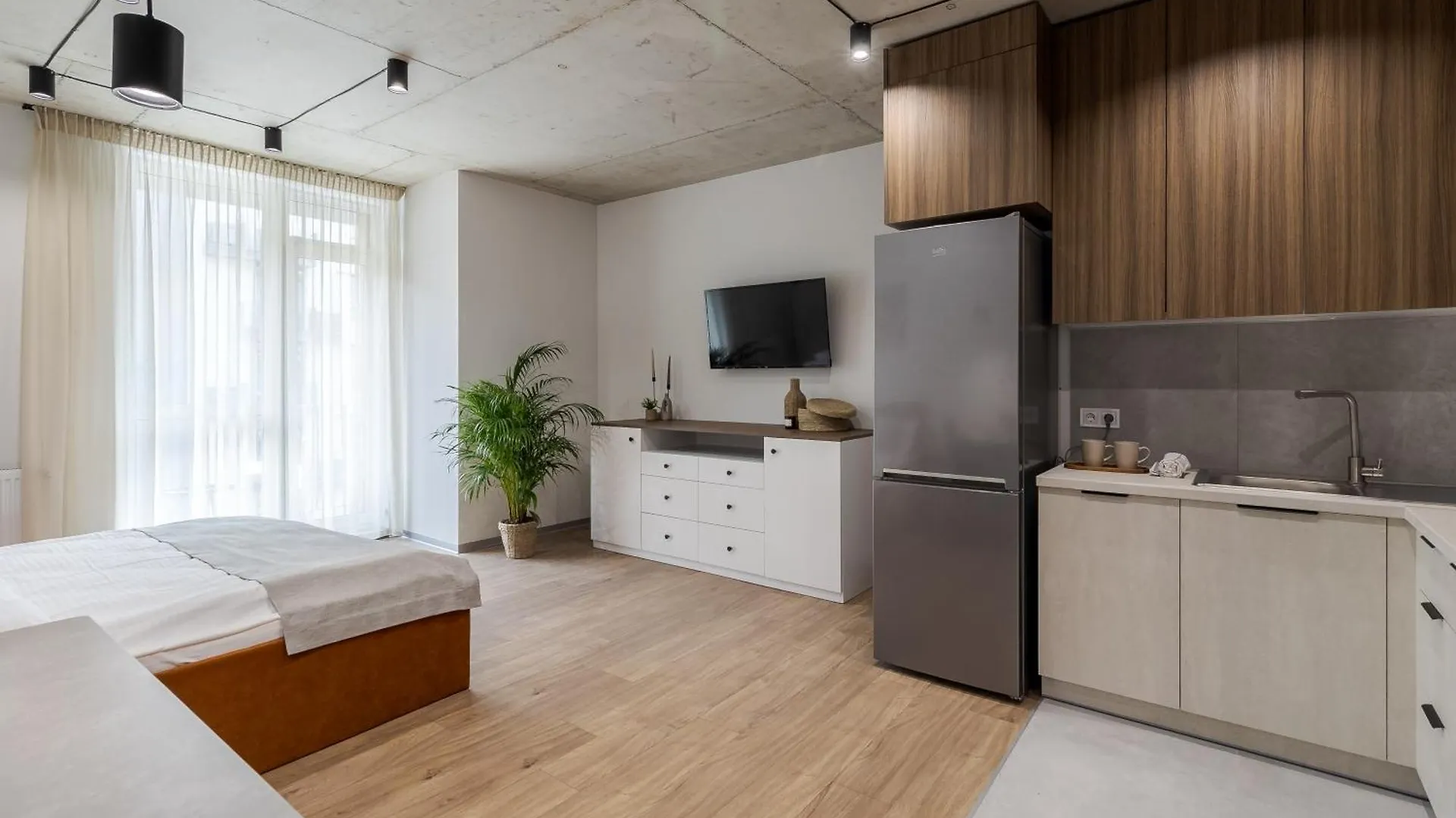 アパートホテル Prime Yard Apartments リヴィウ